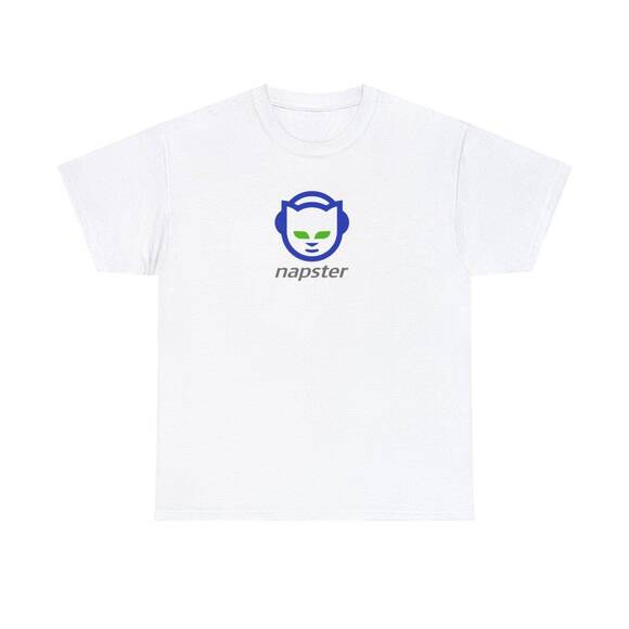 Napster Cotton Tee White